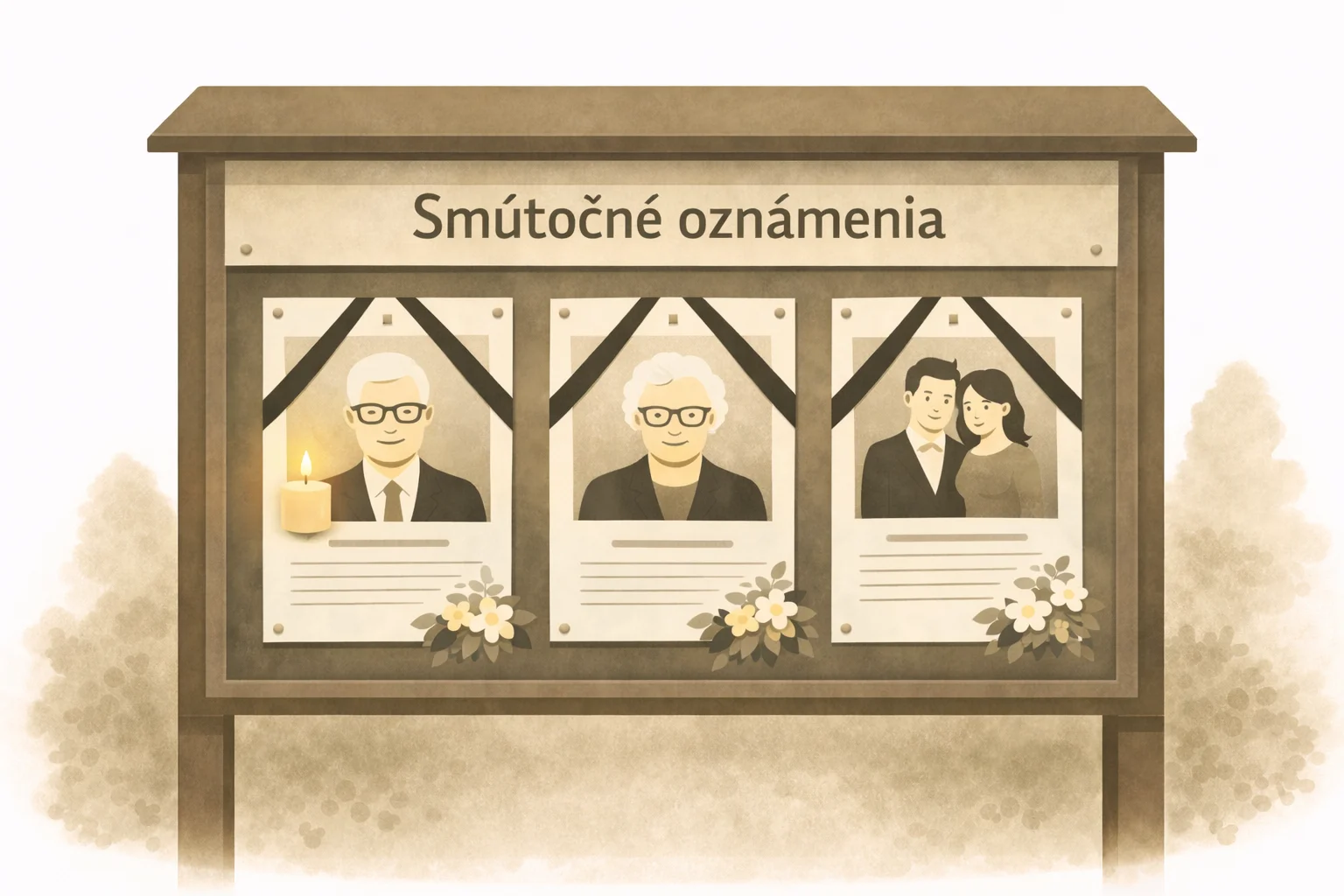 Ako napísať parte: vzor, text a praktický návod