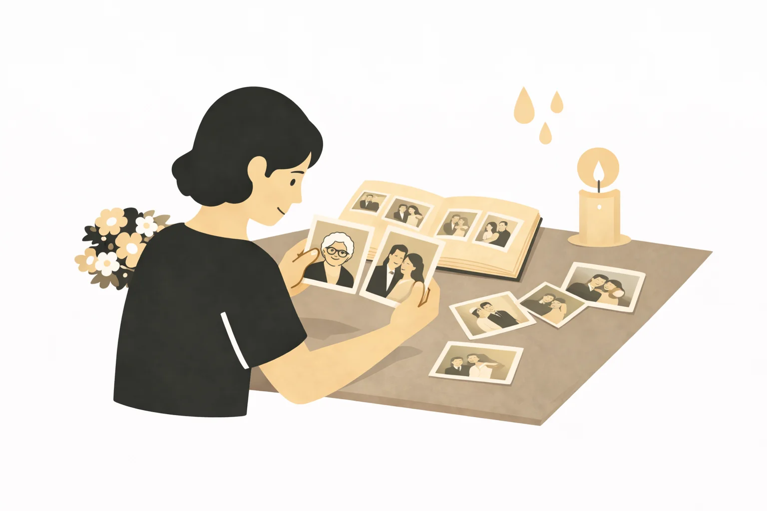 Aké fotografie vybrať na pohreb a do prezentácie na poslednú rozlúčku