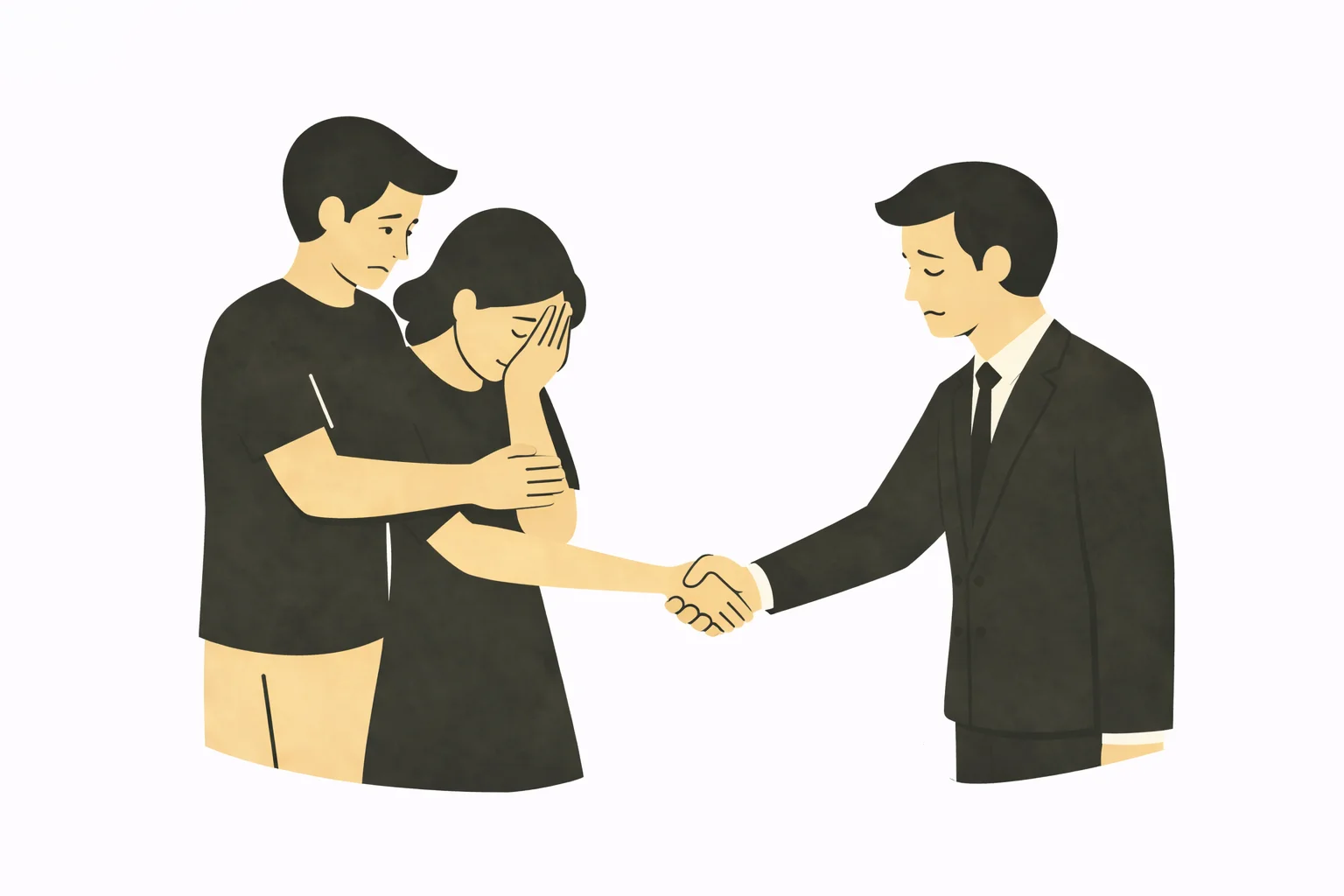 Komu povedať úprimnú sústrasť na poslednej rozlúčke