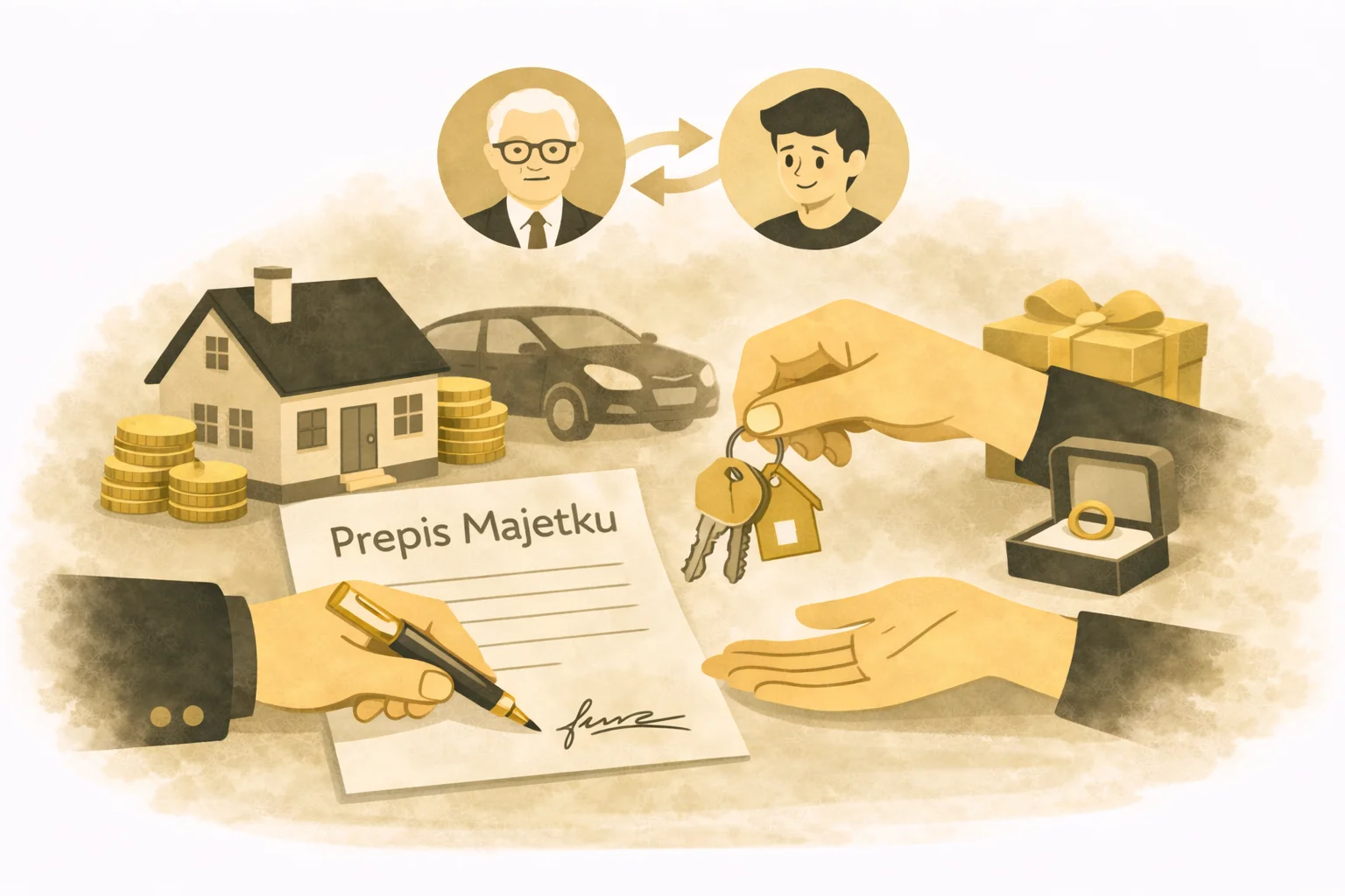 Prepis majetku a energií po úmrtí: kompletný checklist