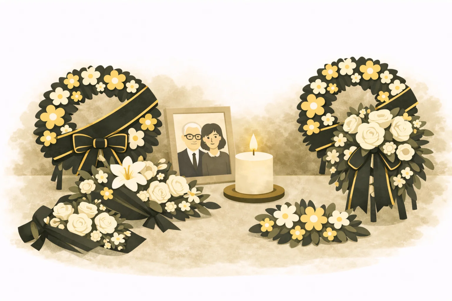 60 nápisov na smútočnú stuhu: vzory pre každý vzťah