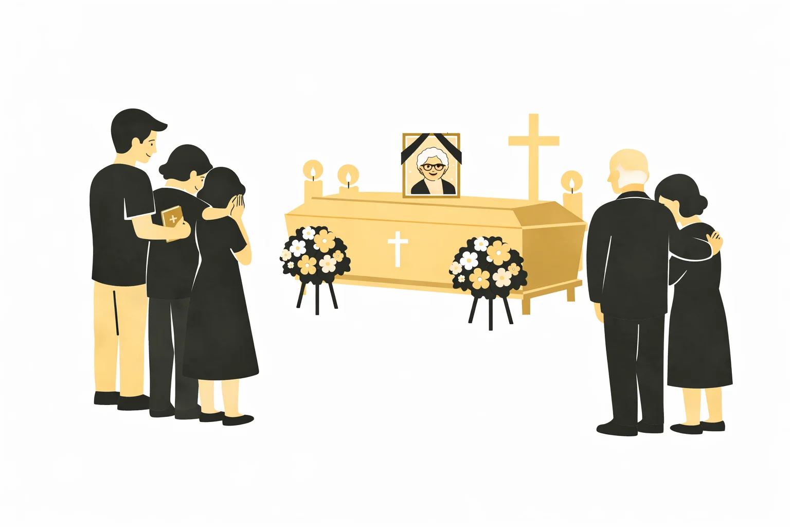 Ako dlho trvá pohreb a čo od neho čakať