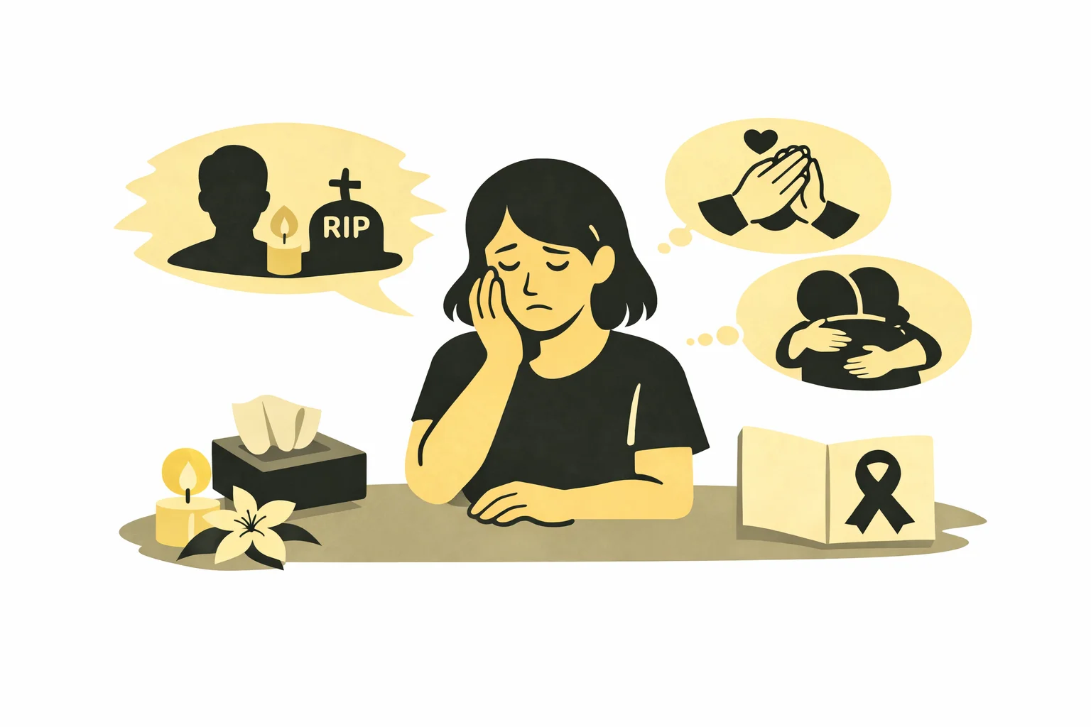 Ako reagovať, keď sa dozviete, že niekto zomrel