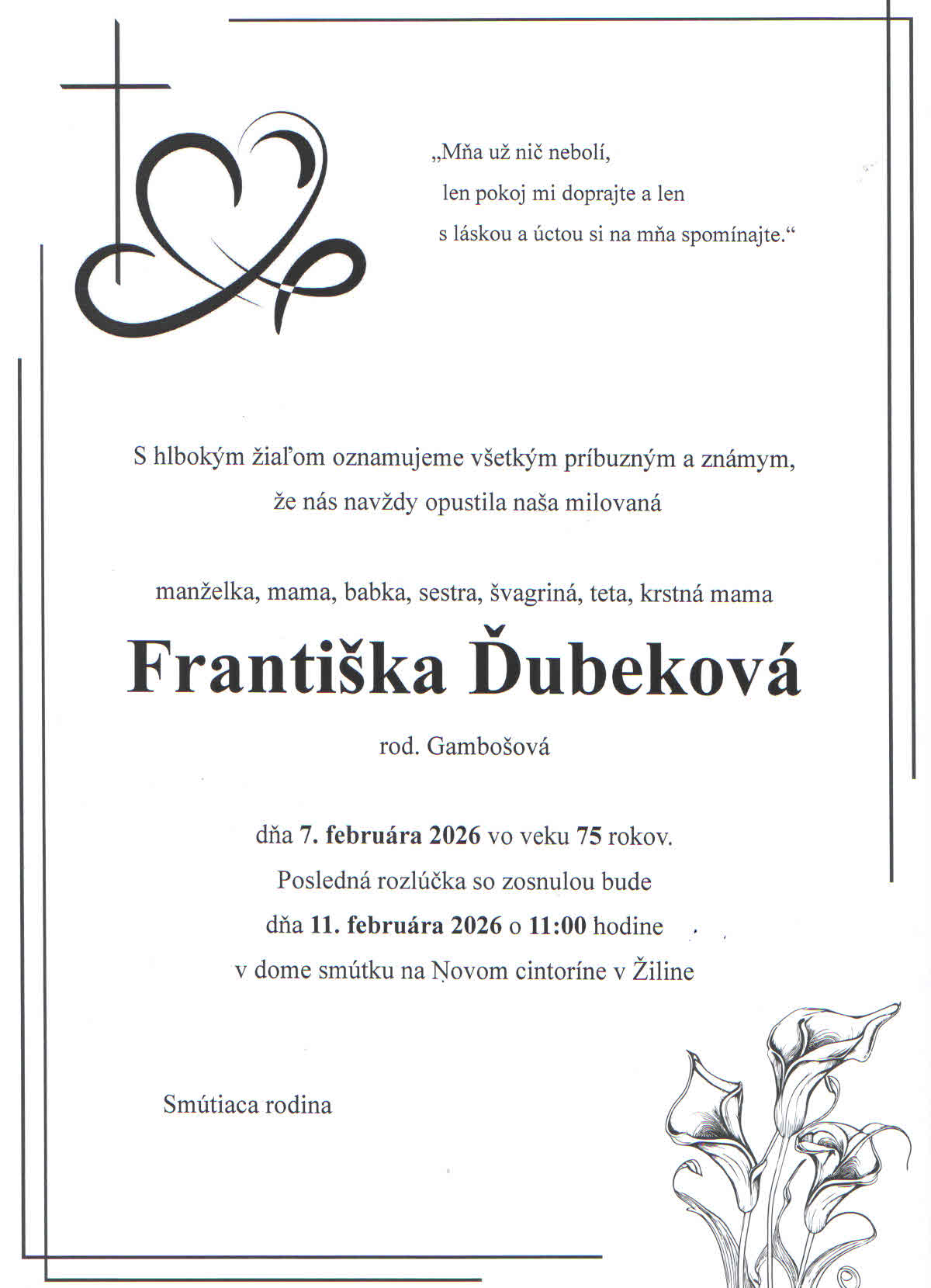 Františka Ďubeková