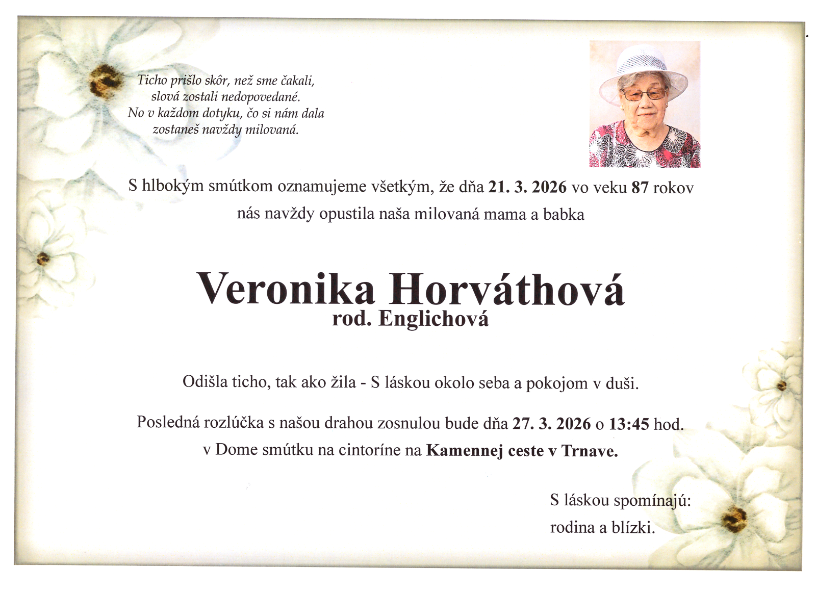 Veronika Horváthová