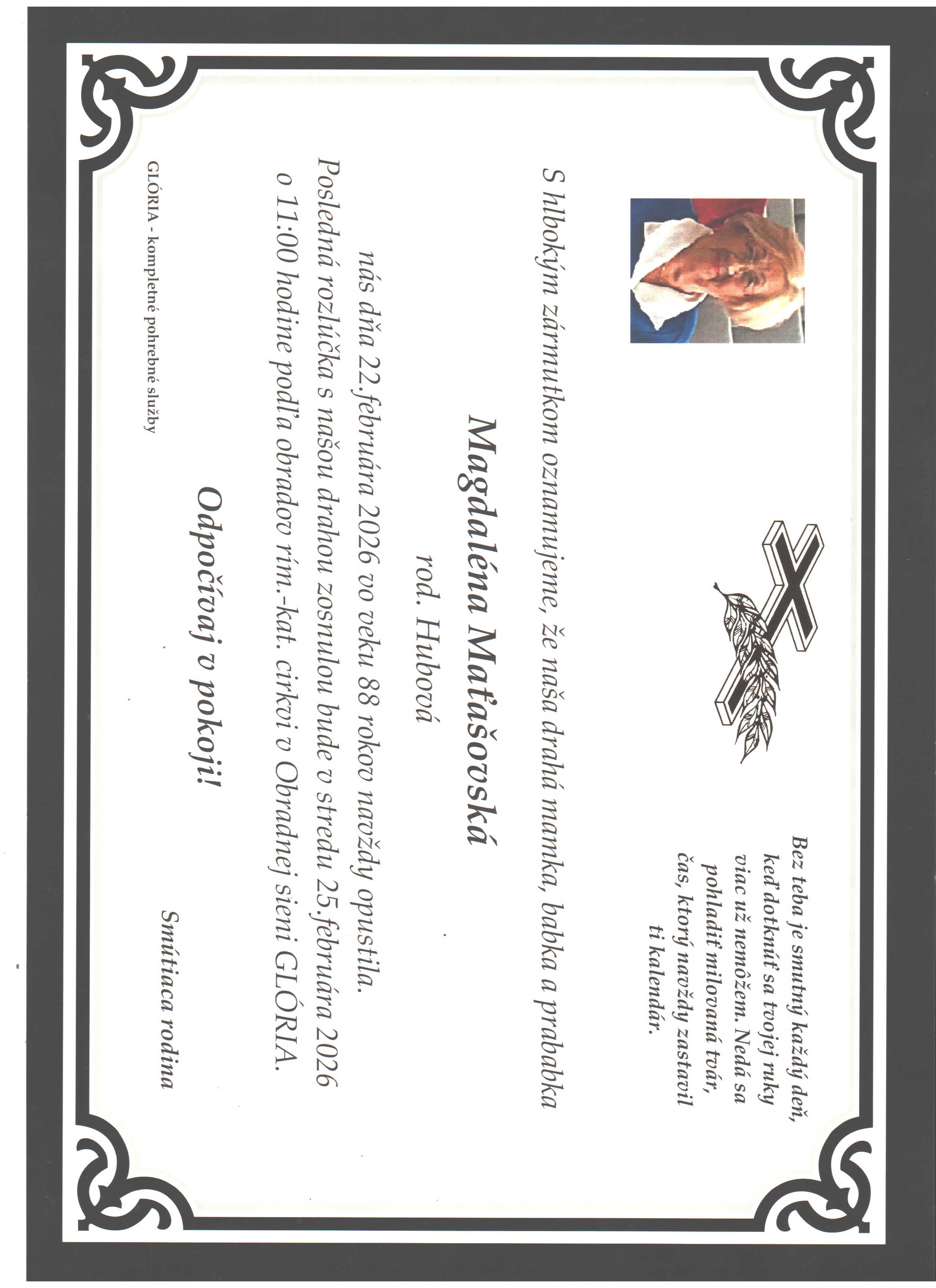 Magdaléna Maťašovská