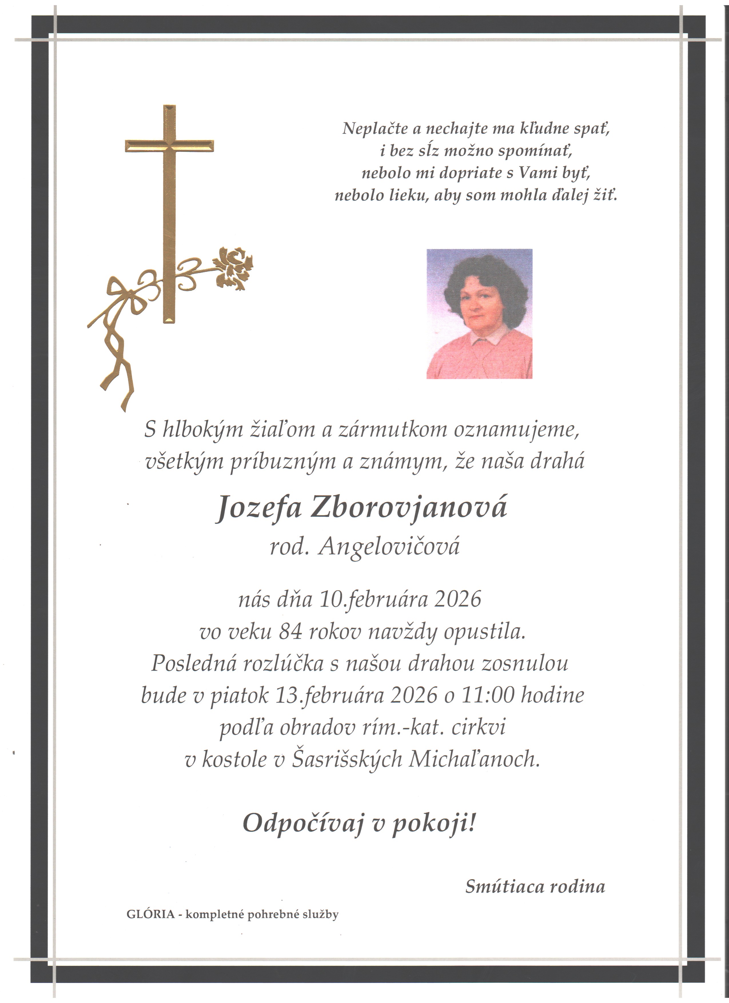 Jozefa Zborovjanová