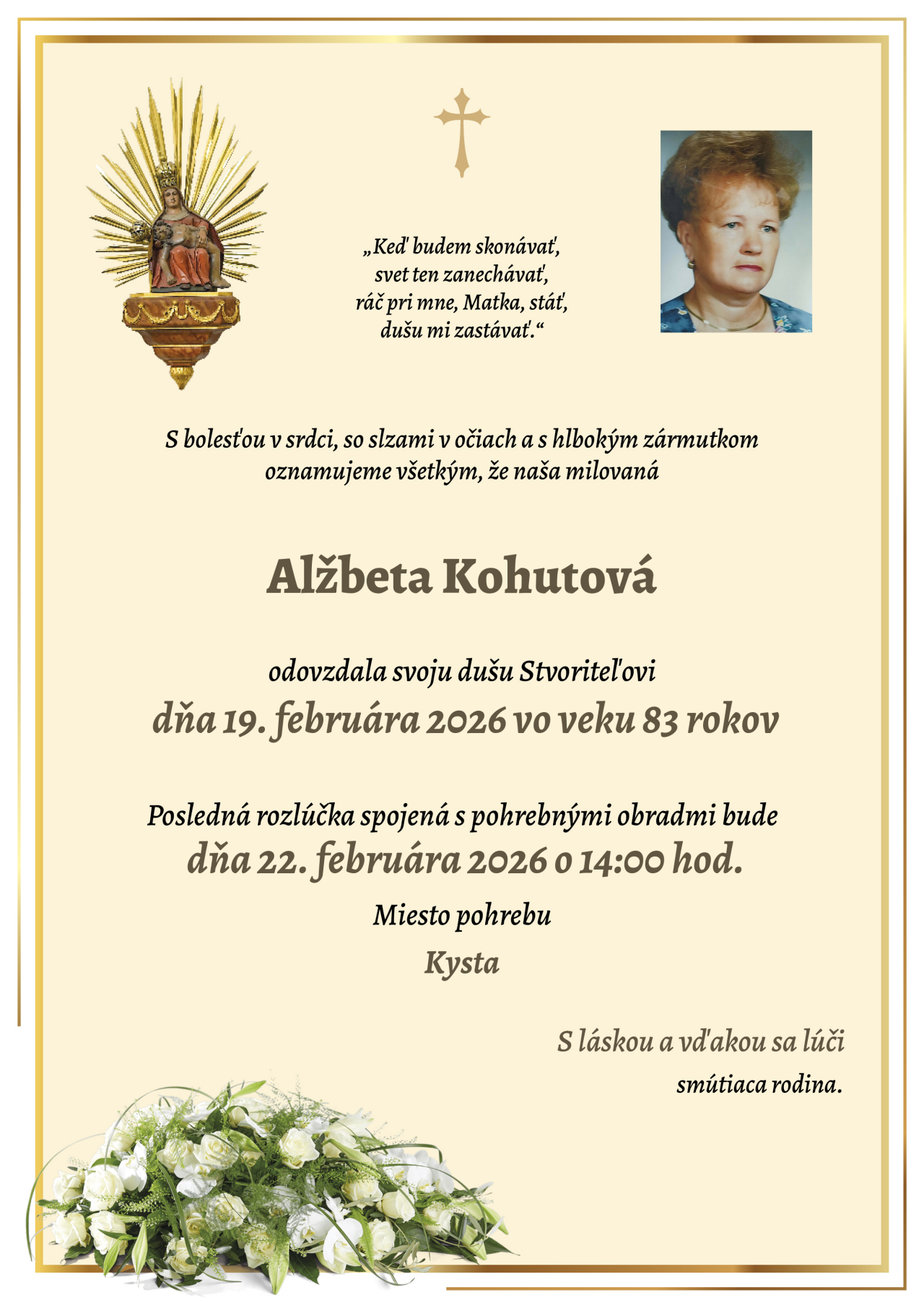 Alžbeta Kohutová