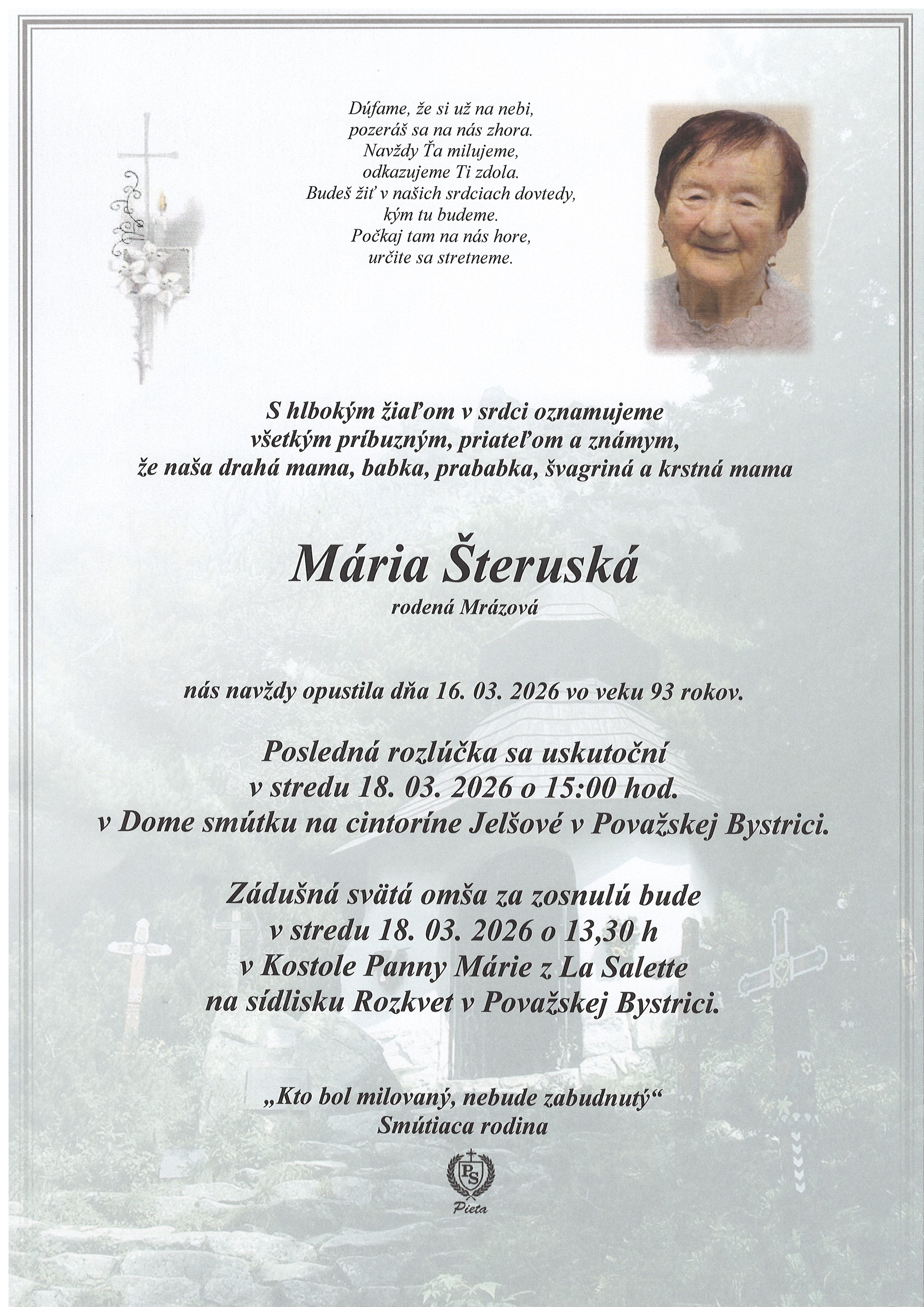 Mária Šteruská